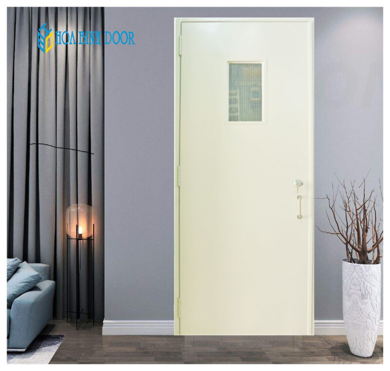 CỬA THÉP CHỐNG CHÁY MẪU P1-G1B