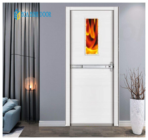 CỬA THÉP CHỐNG CHÁY MẪU P1