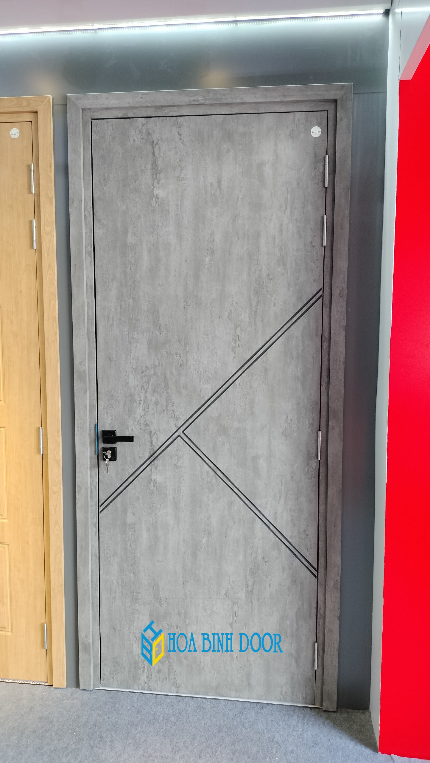 Cửa nhựa composite tại Cần Giờ | Cửa nhựa giả gỗ chỉ 2.800.000/bộ