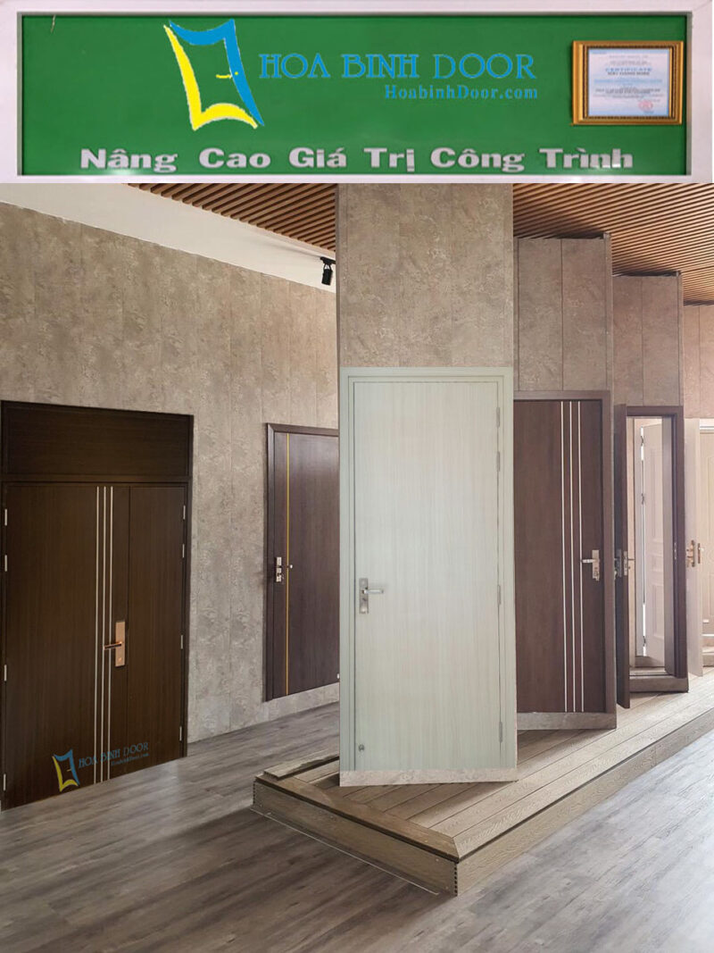 Cửa nhựa composite tại Đà lạt - Lâm đồng | Cửa nhựa giả gỗ hoabinhdoor