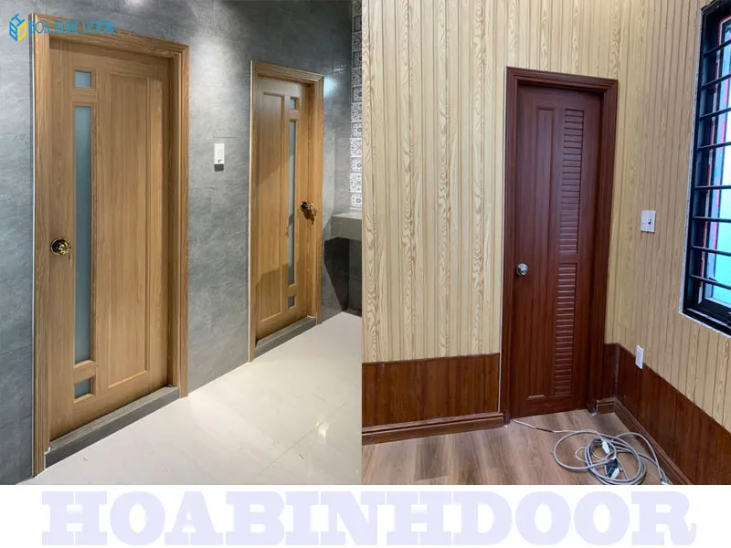 Giá Cửa nhựa tại cà mau | Cửa nhựa giả gỗ cho phòng ngủ,vệ sinh
