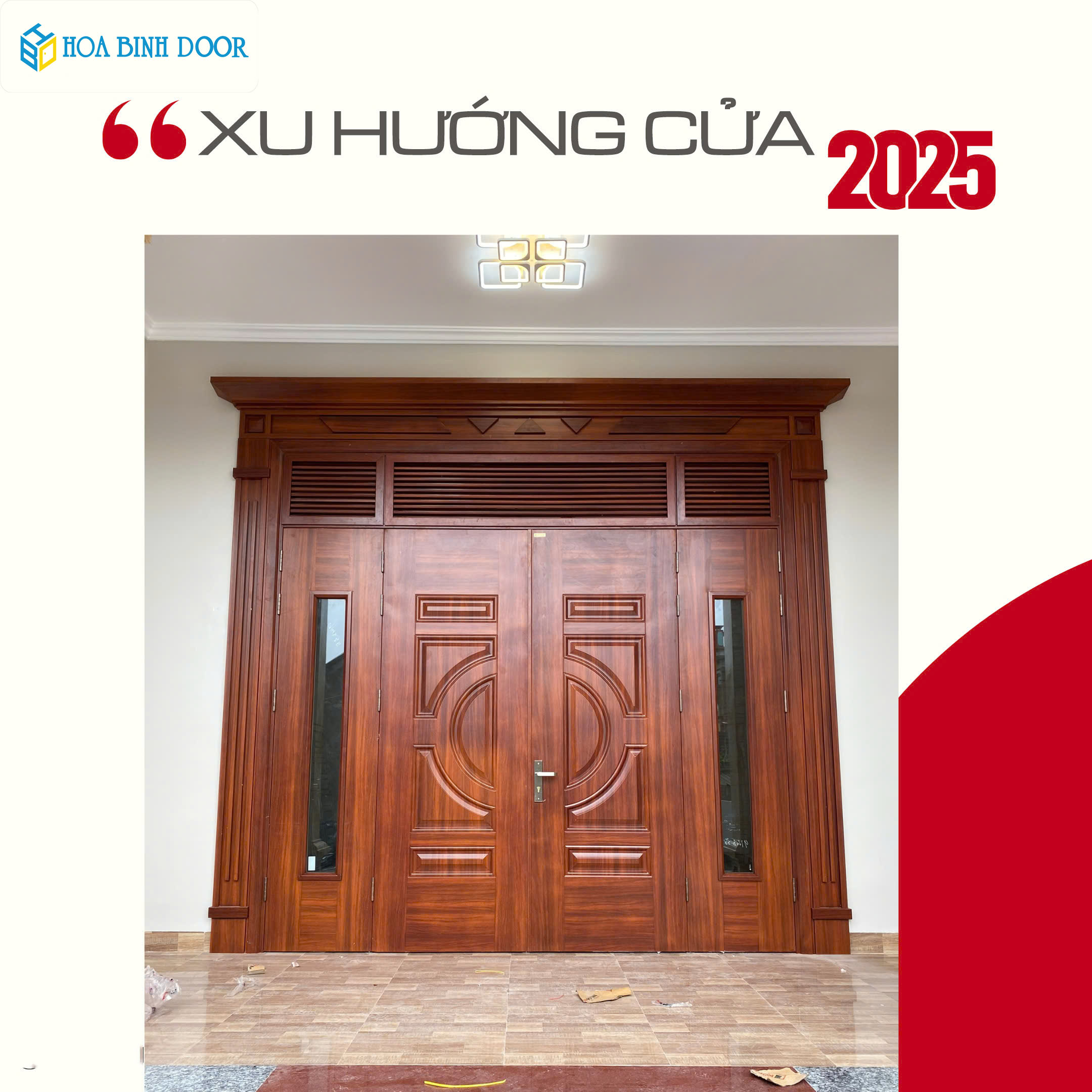 Giá Cửa thép vân gỗ