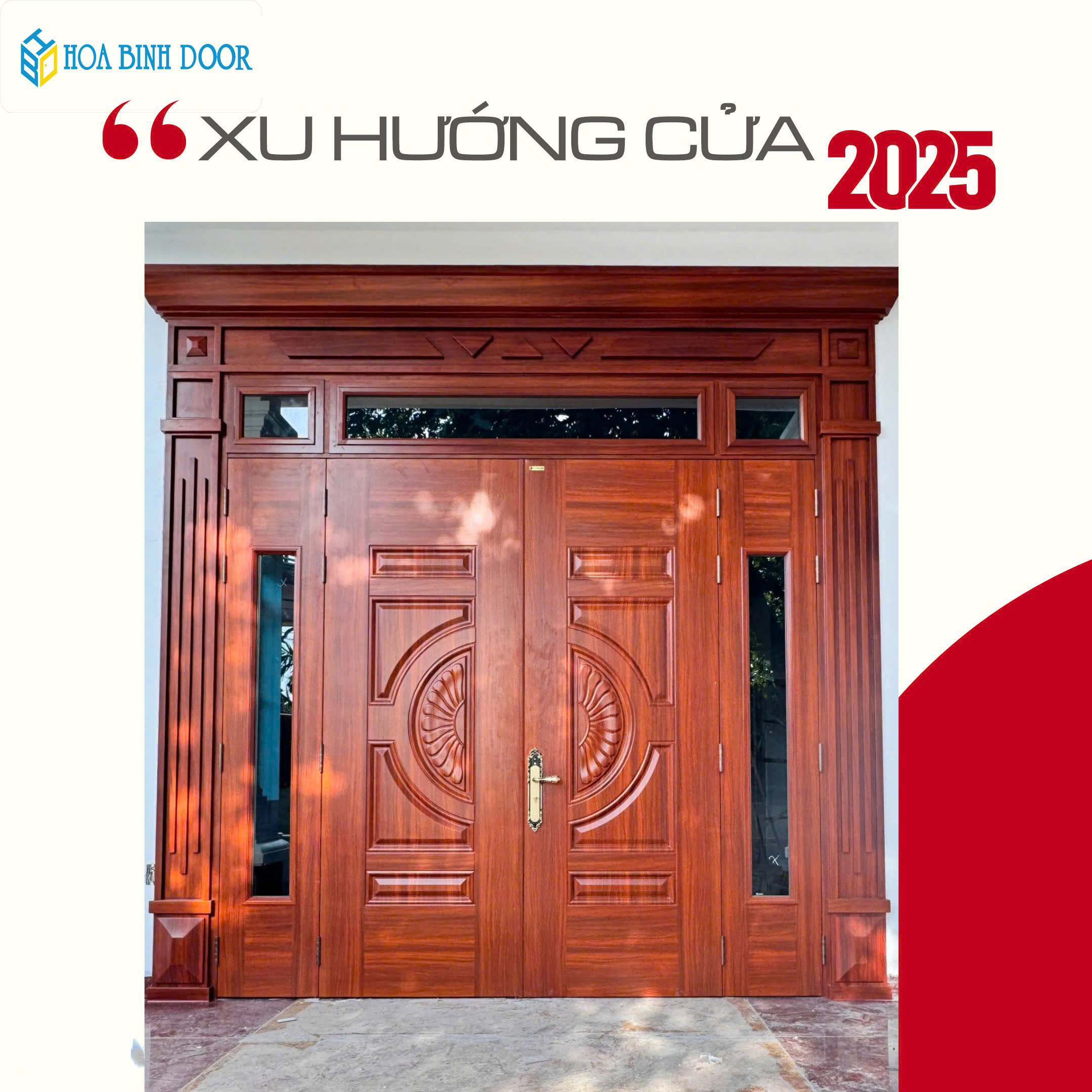 Giá Cửa thép vân gỗ 