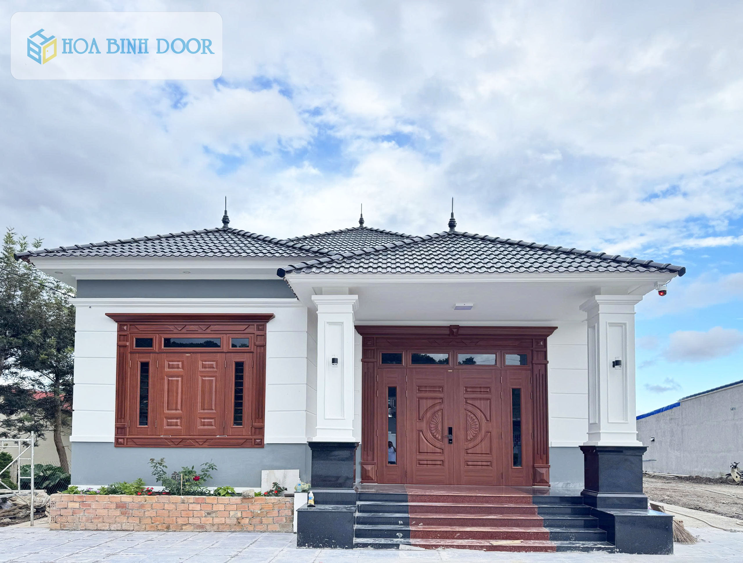 Cửa thép vân gỗ tại cần thơ | Dòng cửa thép vân gỗ cao cấp