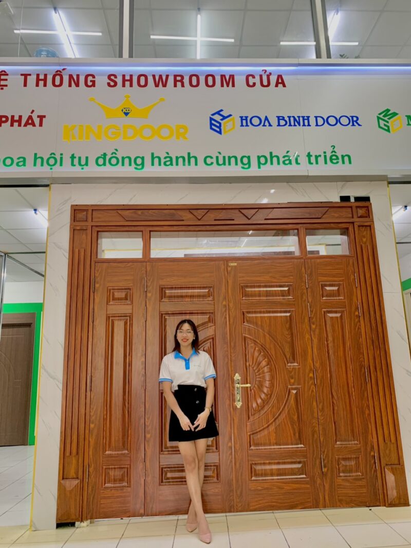 Cửa thép vân gỗ tại hậu giang | Xu hướng cửa mới nhất năm 2023