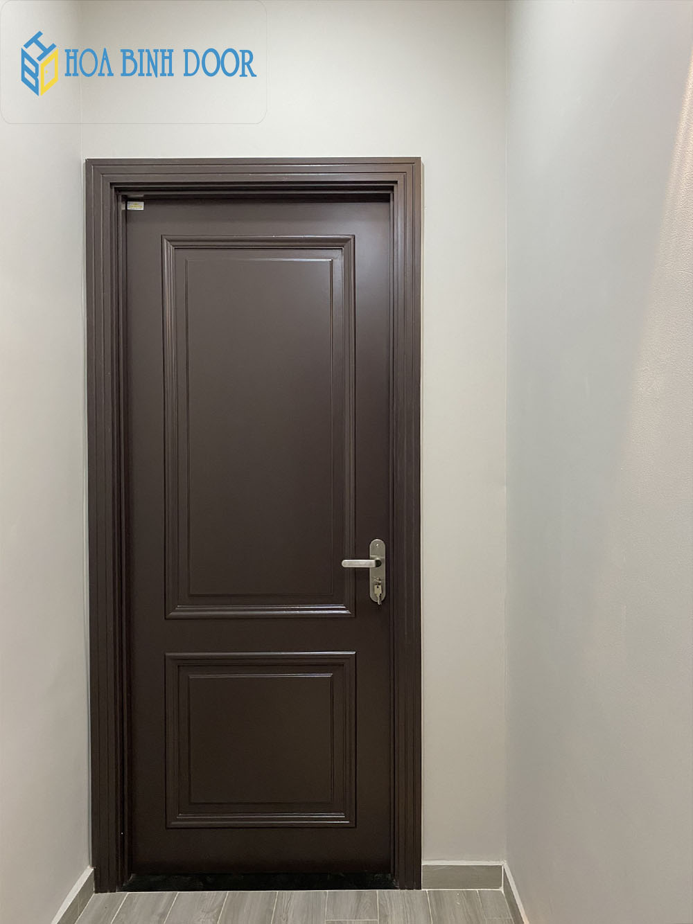 Cửa gỗ công nghiệp tại bình định