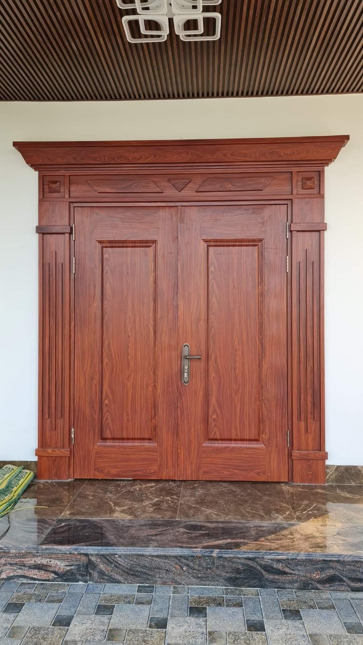 Cửa thép vân gỗ tại đà nẵng