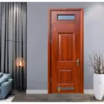 Cửa thép vân gỗ KG-1.06-1TK