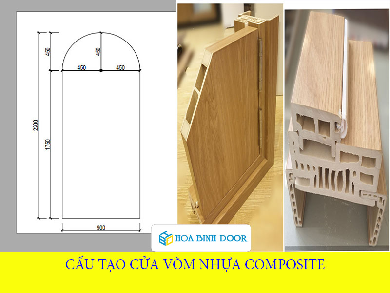 Cửa vòm nhựa composite tại Bình Thạnh