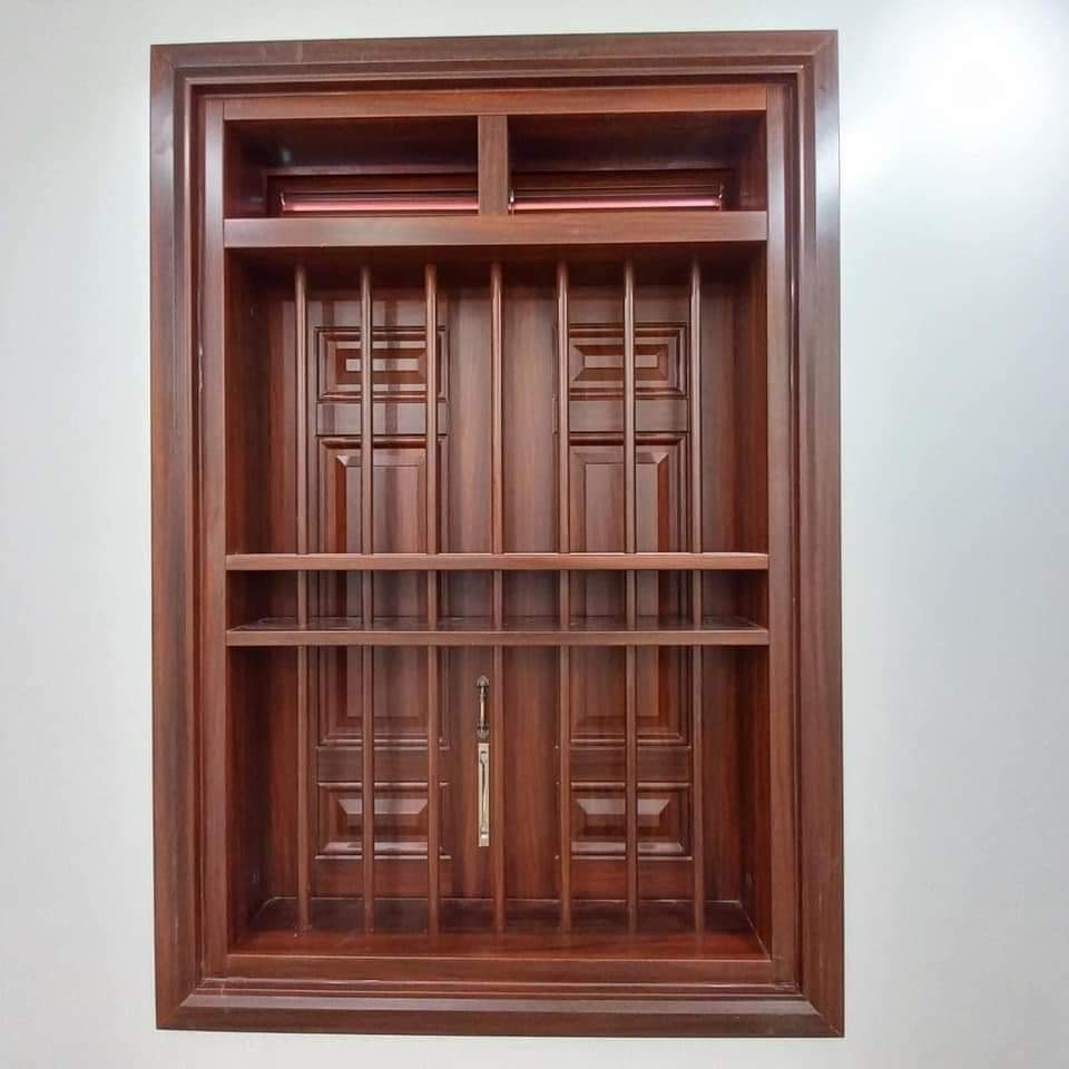 cửa thép vân gỗ tại ninh hòa