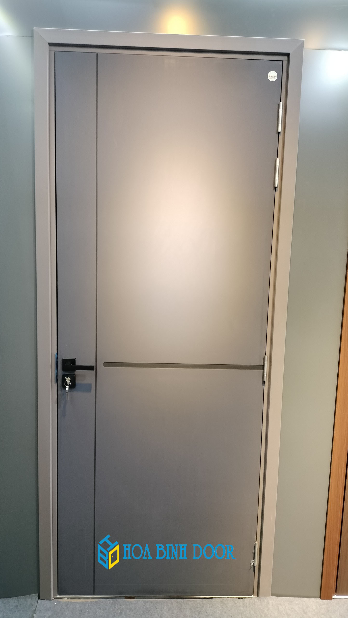 Cửa nhựa composite phủ vân gỗ SYB: D3+ D4 CSĐ08