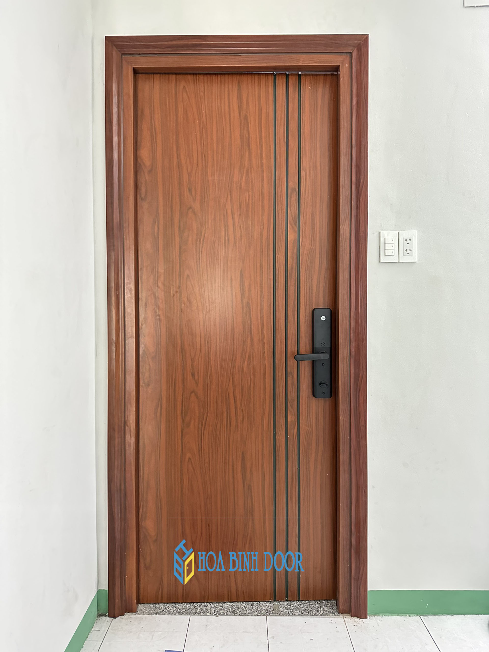 Giá cửa thép vân gỗ tại tiền giang