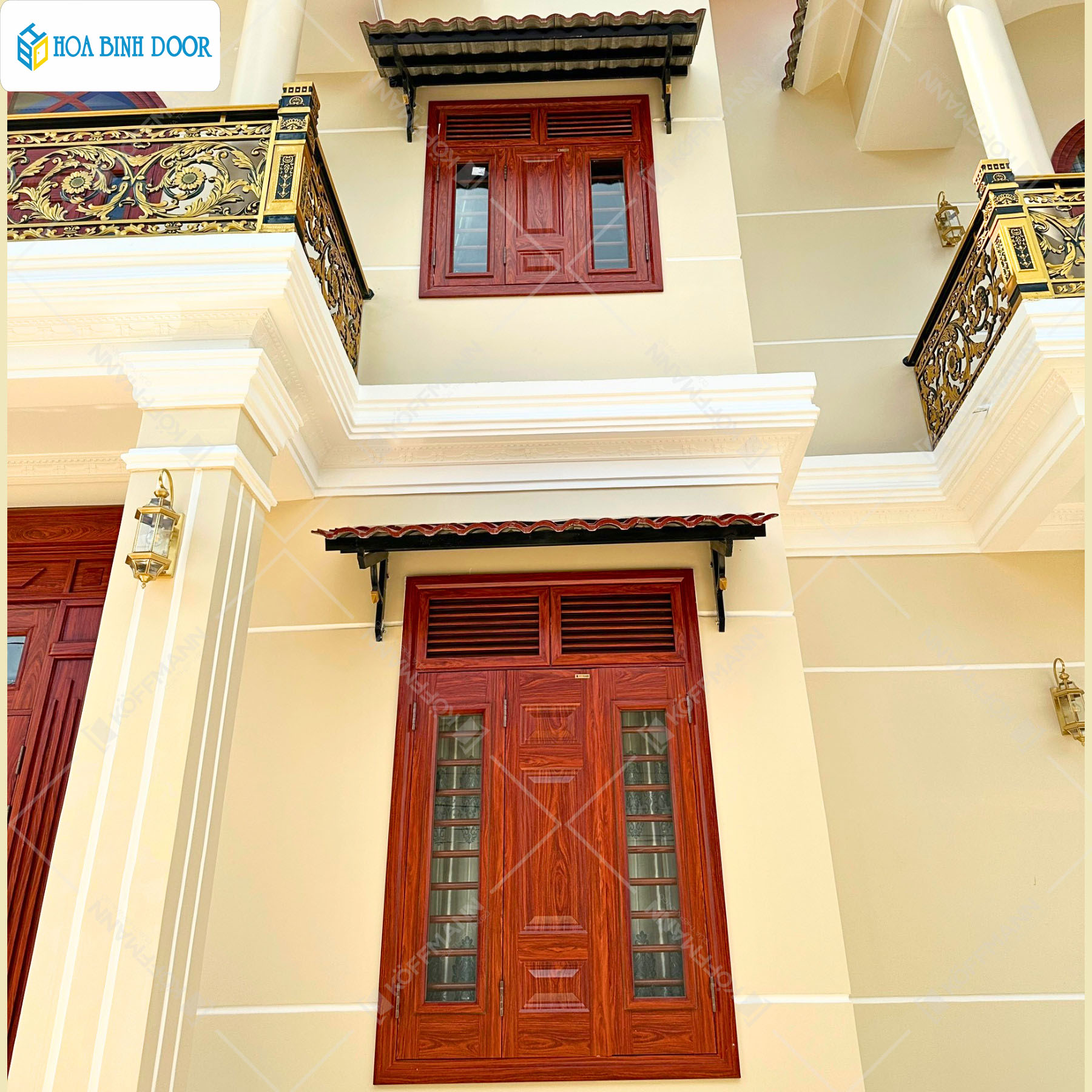 Giá cửa thép vân gỗ tại phú yên