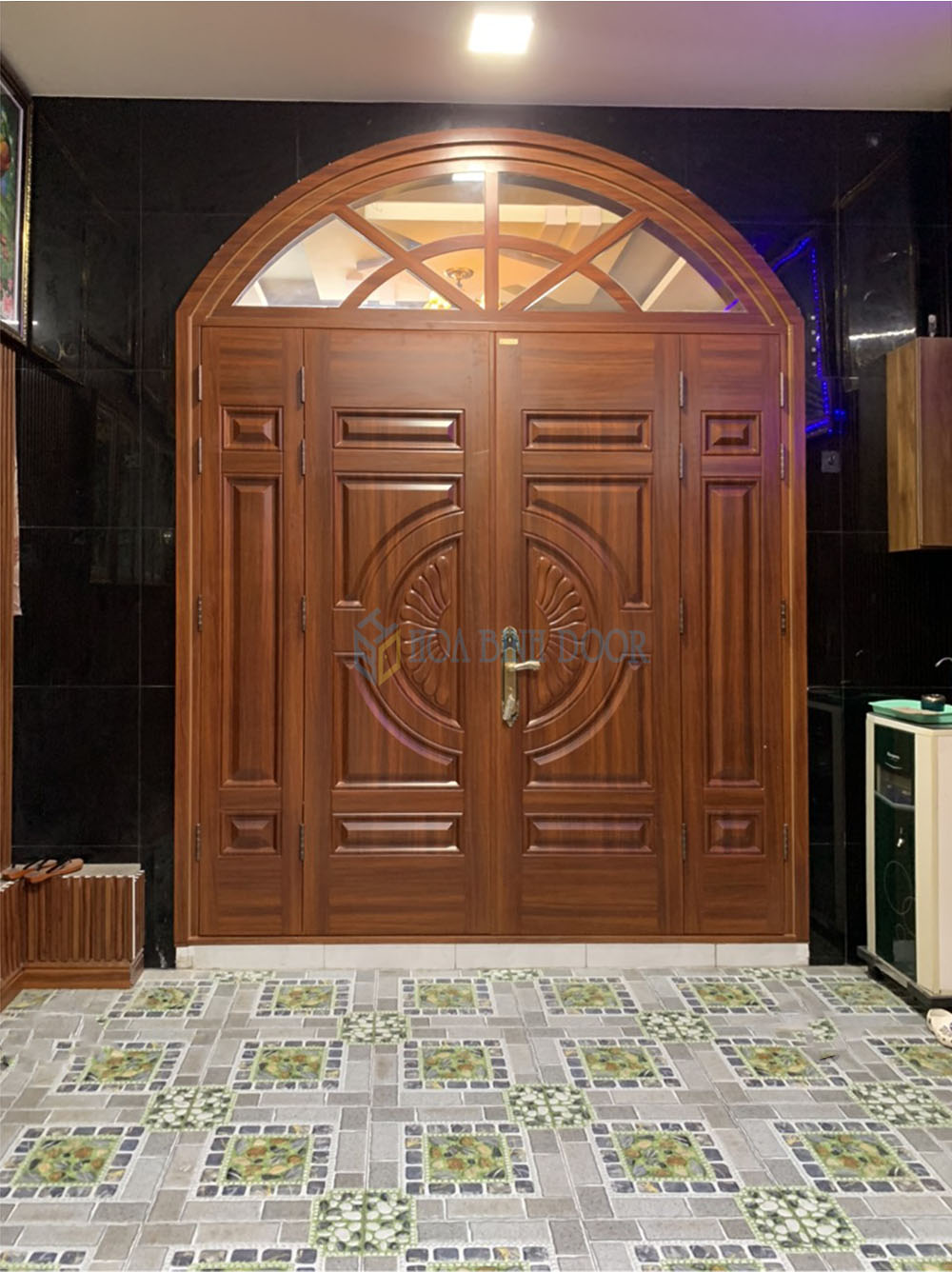 Cửa Thép Vân Gỗ tại Bình Thạnh