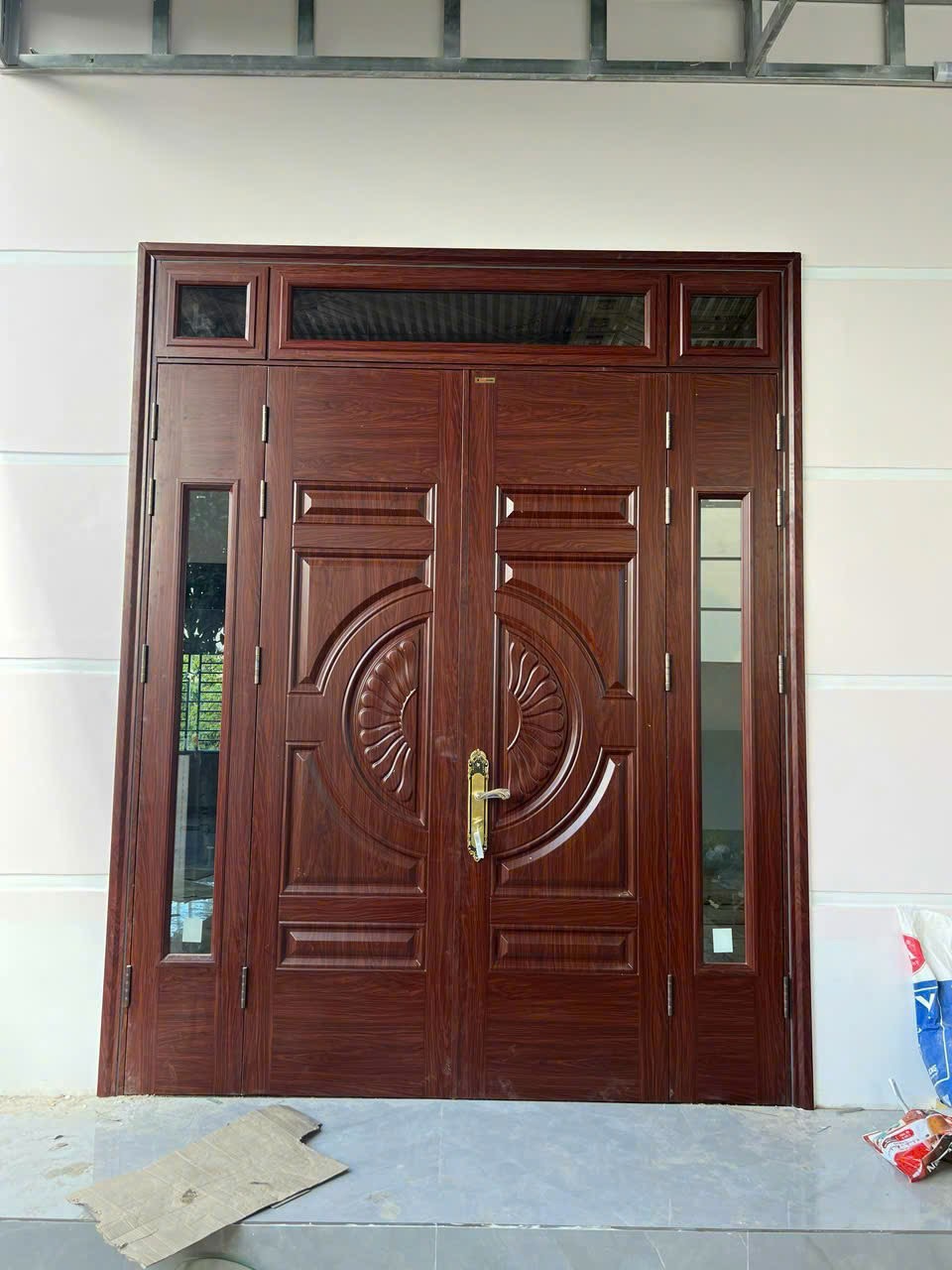 Cửa Thép Vân Gỗ tại Bình Thạnh
