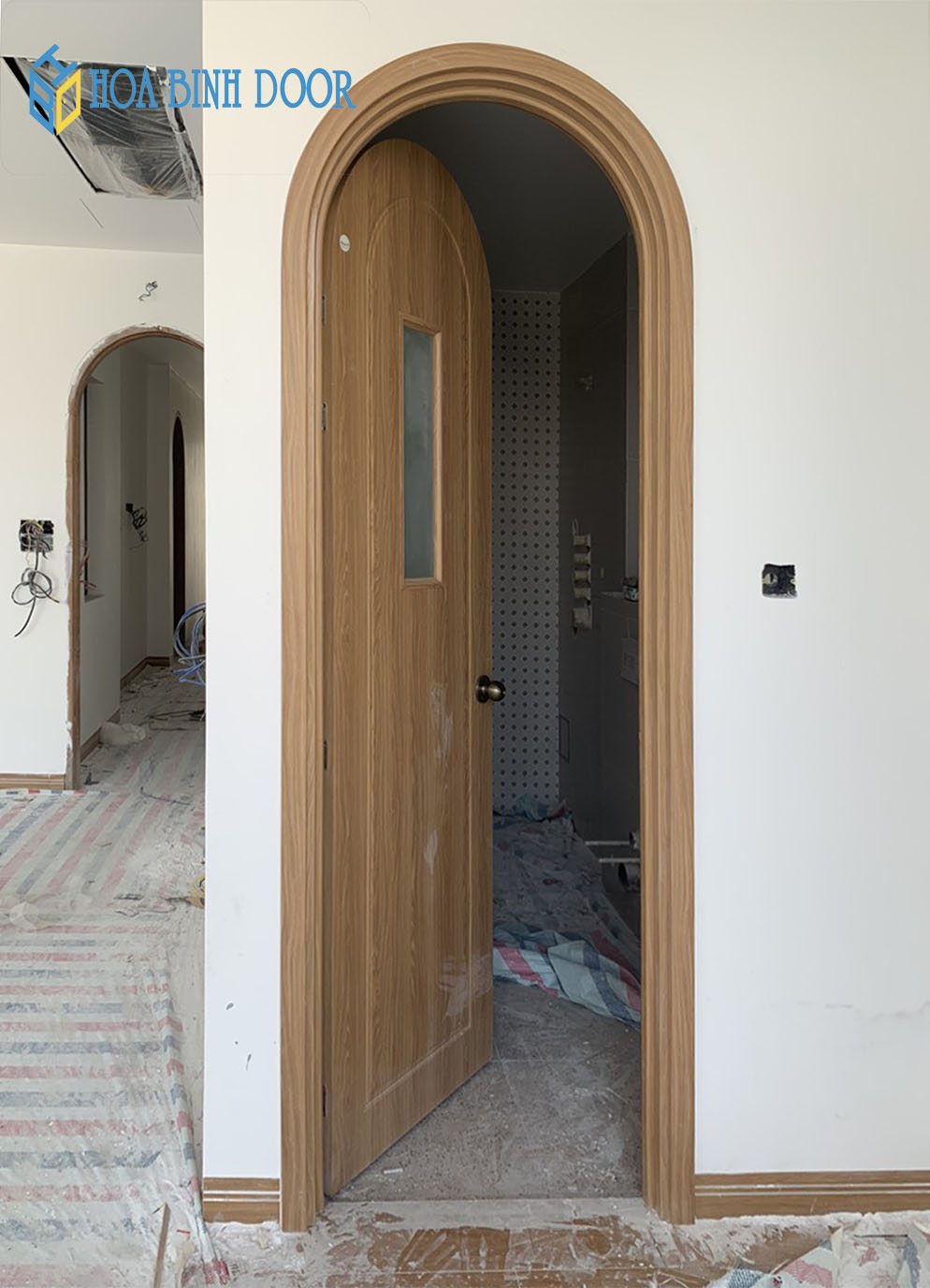 Cửa vòm nhựa composite tại quận 10