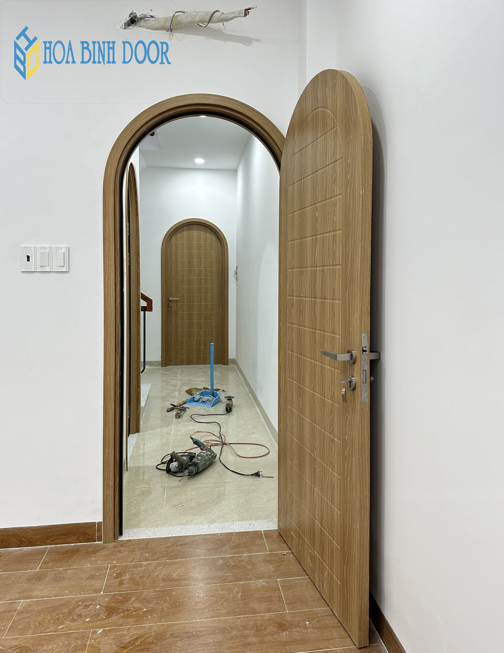 Cửa Nhựa Vòm Nhựa Composite Tại Quận 8