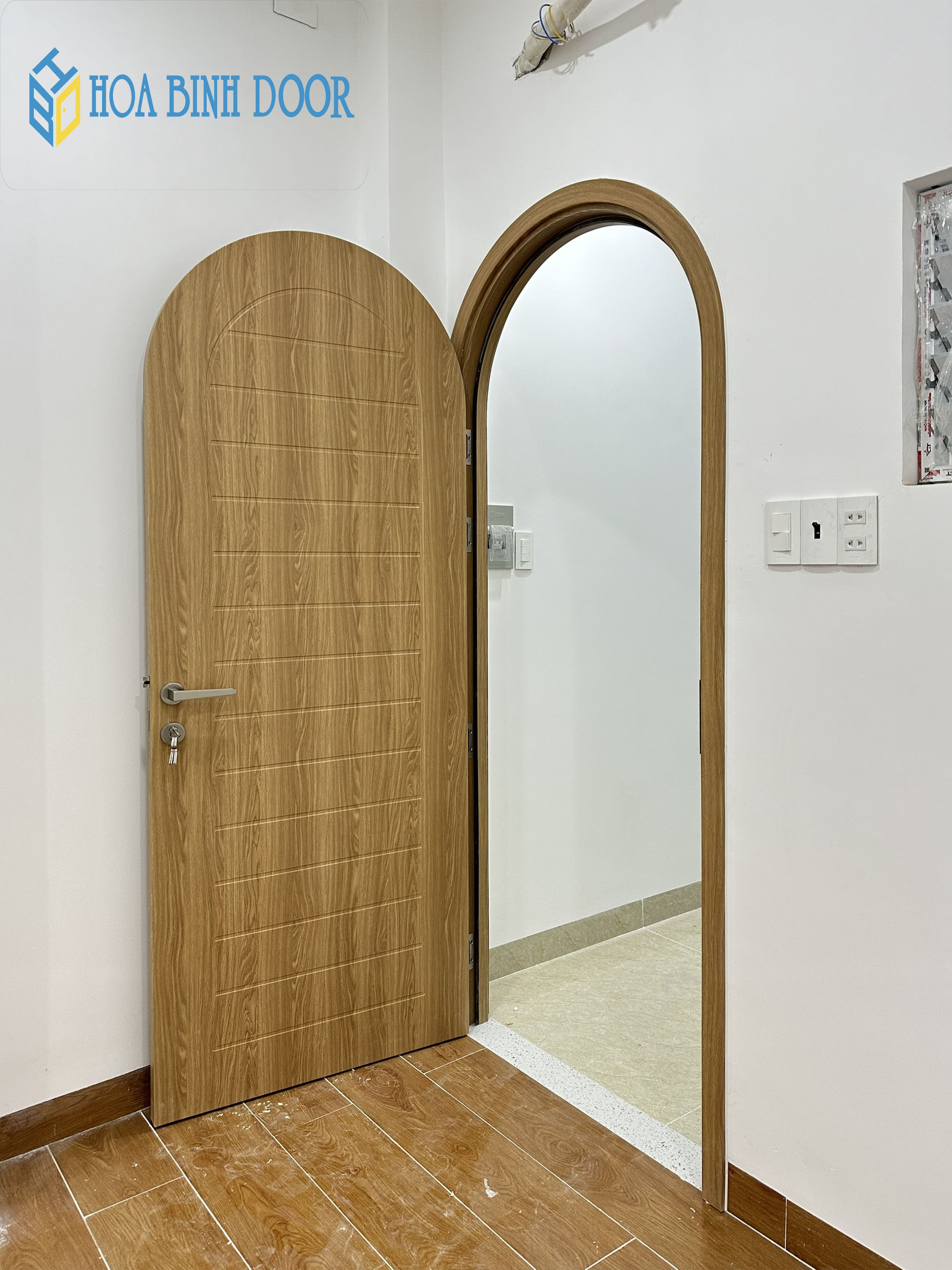 Cửa Nhựa Vòm Nhựa Composite Tại Quận 8