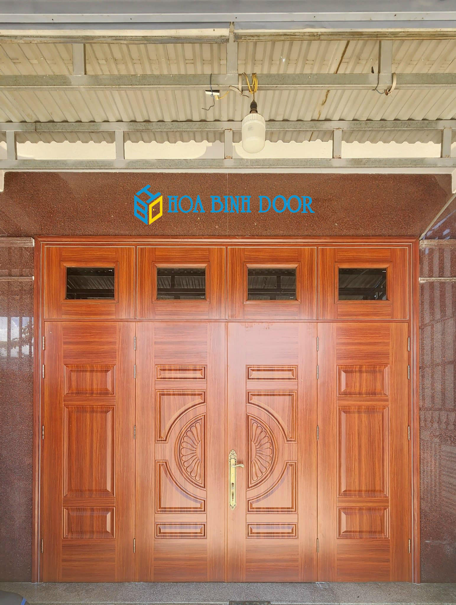 Giá cửa thép vân gỗ tại Cam Ranh – khánh hòa | Hoabinhdoor