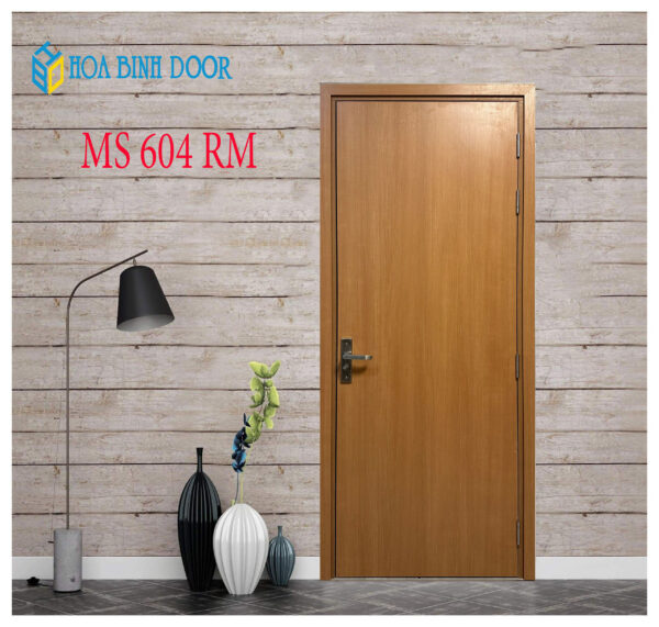 Cửa gỗ công nghiệp MDF phủ melamine HB.P-604RM