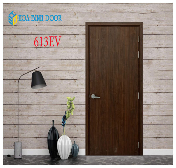 cua-go-mdf-melamine-613EV Cửa gỗ công nghiệp MDF phủ melamine HB.P-613EV - Ảnh 1