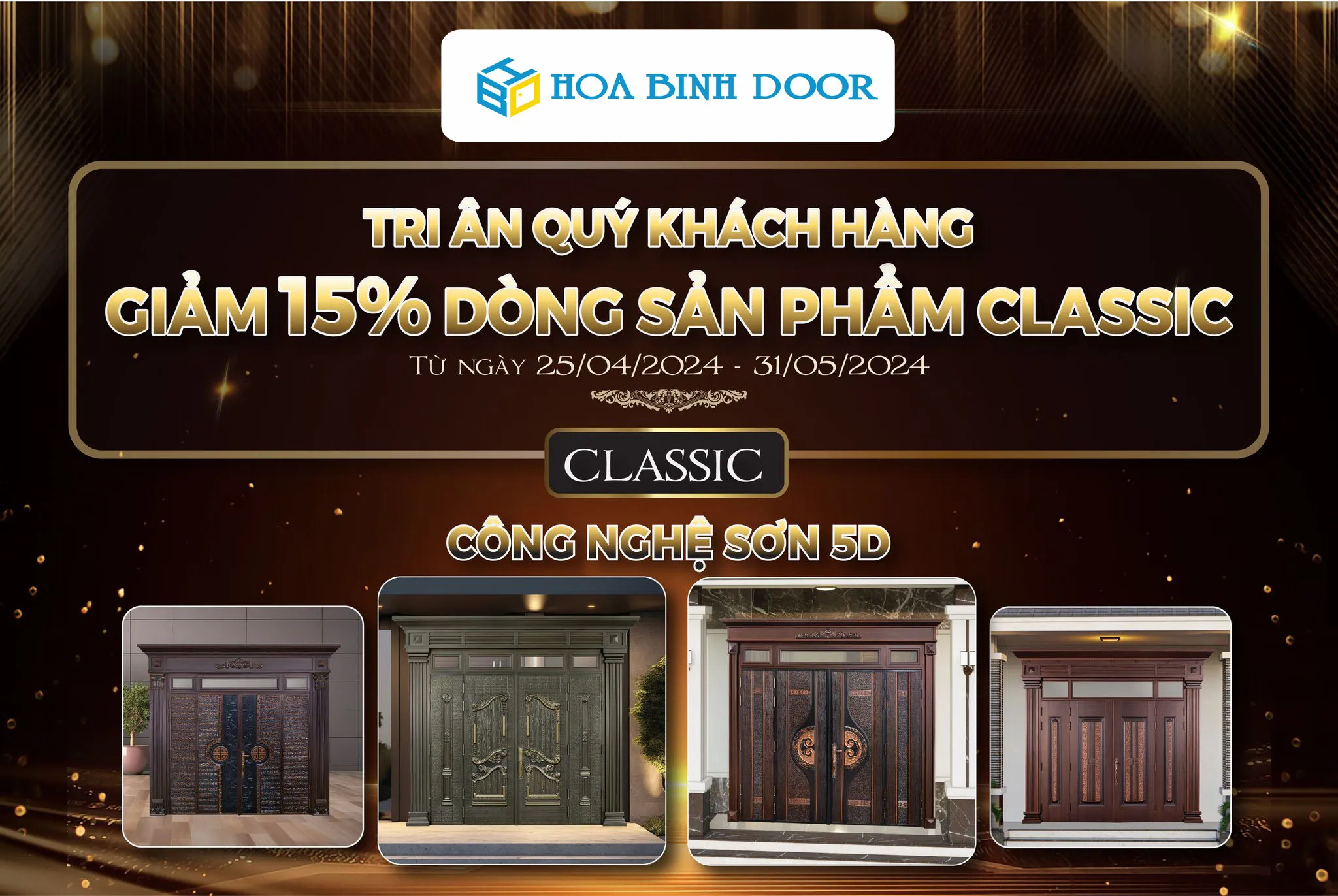 Hoa Binh Door