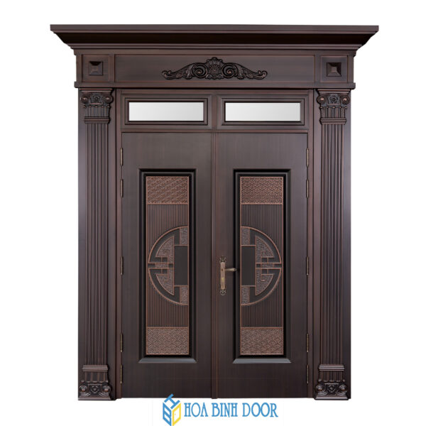 Cửa Thép Vân Gỗ 5D Classic KA-22.43-2TK