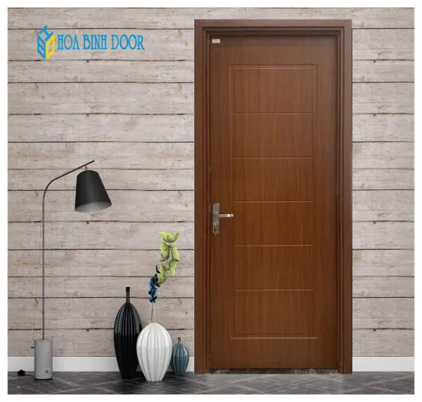 Cửa Nhựa Composite Phủ Vân Gỗ SYB: 7102 - Ảnh 1
