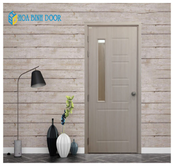 Cửa Nhựa Composite Phủ Vân Gỗ SYE: 1-82K