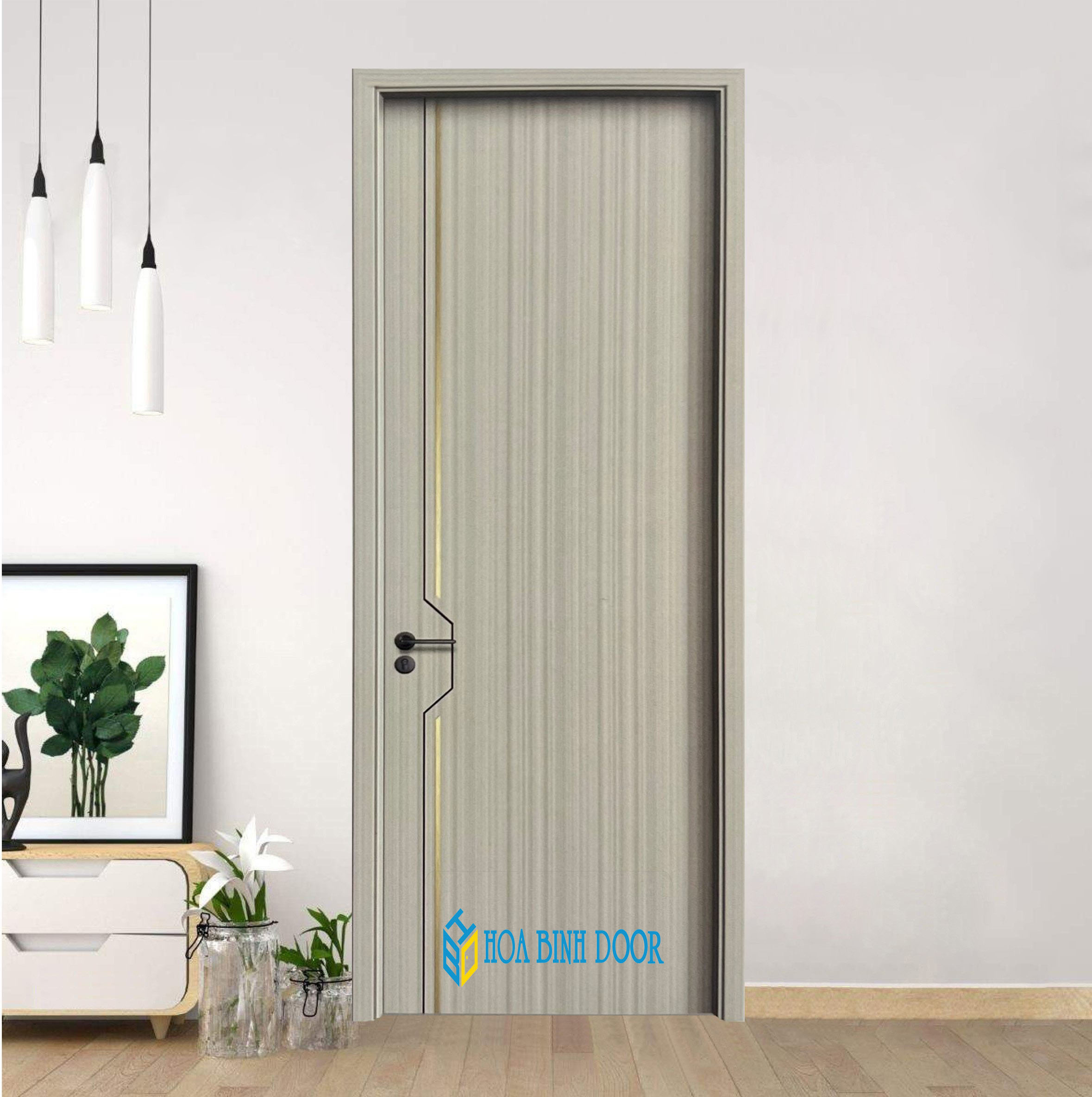 Cửa Gỗ Carbon XQ-0010 Công Nghệ 1