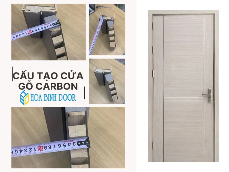 Báo giá cửa gỗ carbon tại Long An | Hoabinhdoor