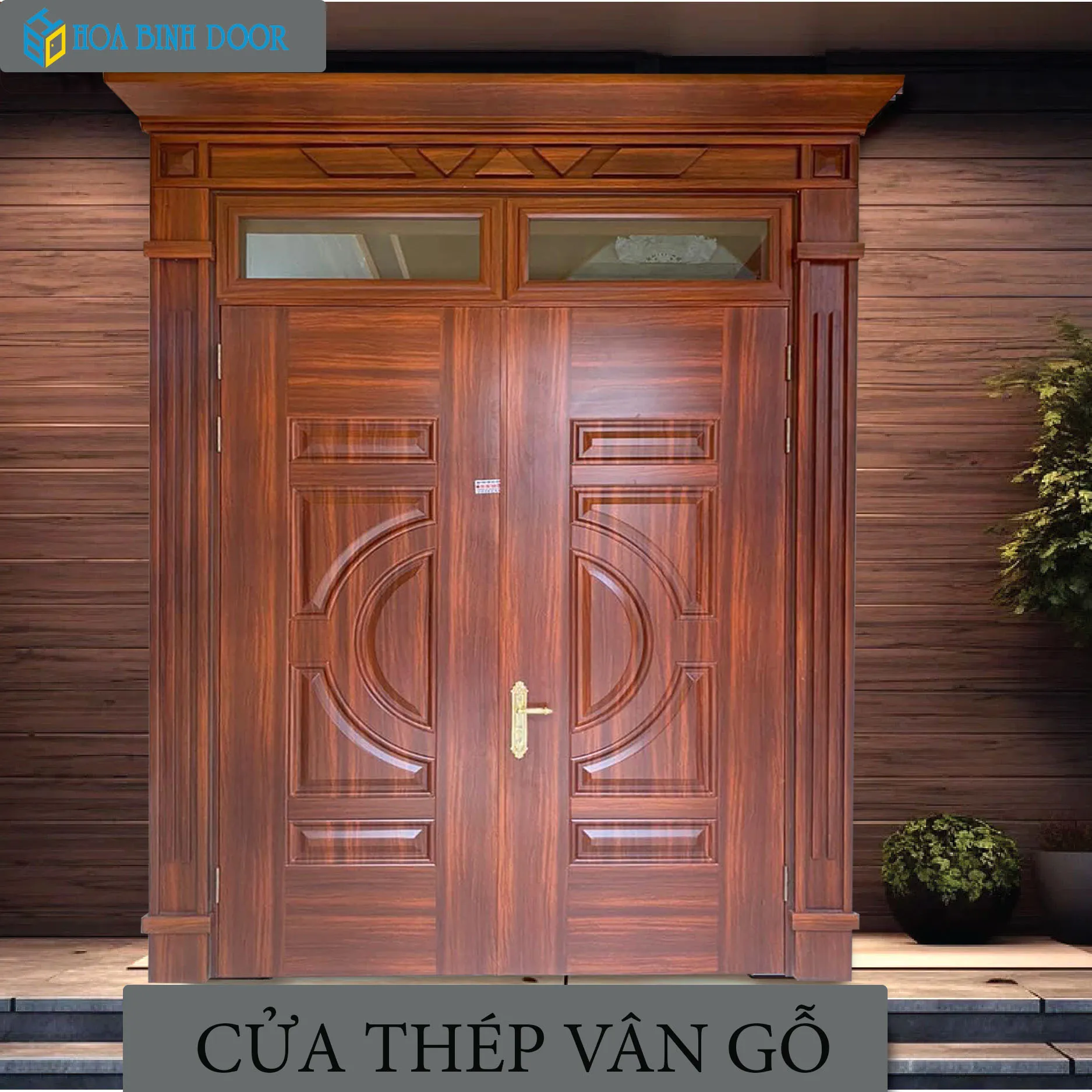 Báo giá cửa thép vân gỗ tại Thủ Dầu Một – Bình Dương