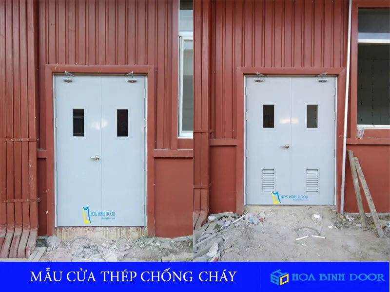 Giá cửa thép chống cháy mới nhất 