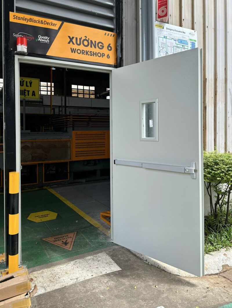 Báo giá cửa chống cháy tại bình dương | Có kiểm định PCCC