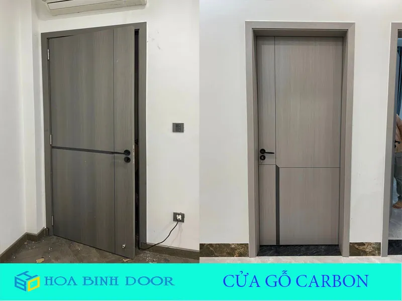 Báo giá cửa gỗ carbon tại Cần Thơ | Hoabinhdoor