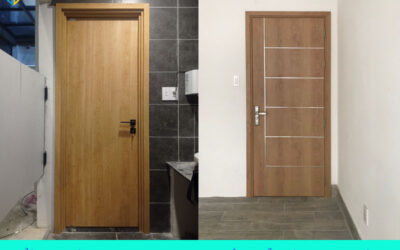 So sánh cửa nhựa composite và cửa gỗ công nghiệp