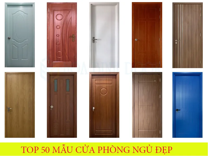 Top 50 Mẫu cửa phòng ngủ đẹp được lựa chọn nhất năm 2024