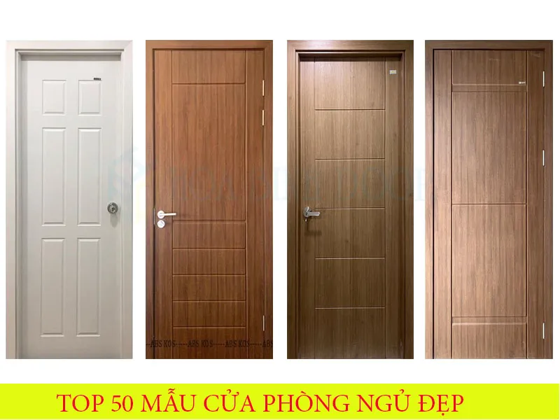 Mẫu cửa phòng ngủ đẹp nhất năm 2024