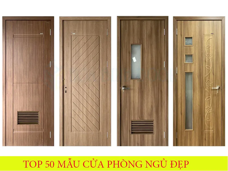 Mẫu cửa phòng ngủ đẹp nhất năm 2024 - cửa nhựa abs hàn quốc