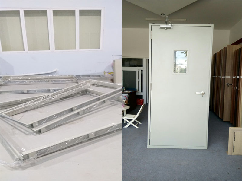 Báo giá cửa thép chống cháy tại Long An | Có Kiểm Định PCCC