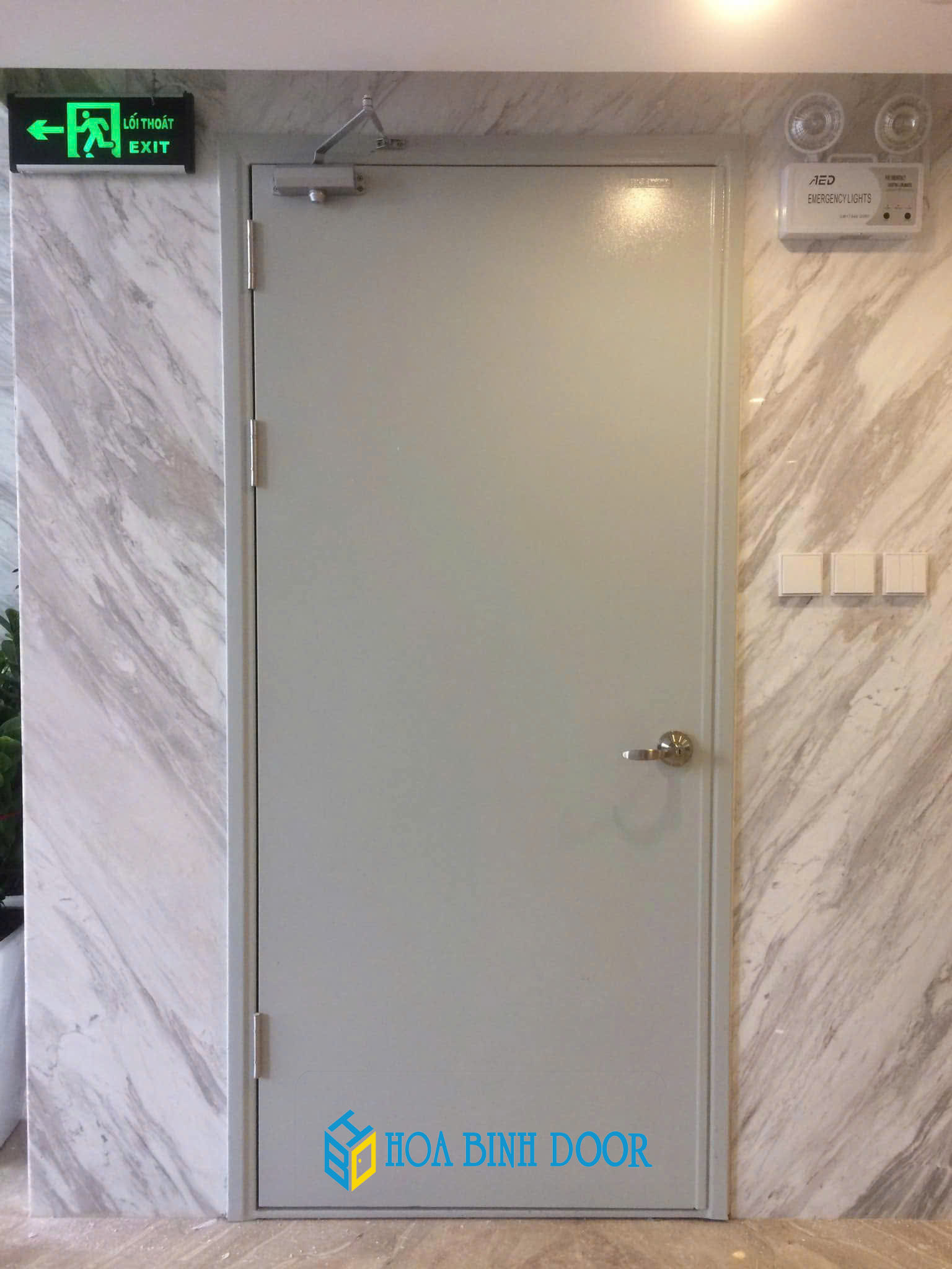 Báo giá cửa thép chống cháy 70 phút (EL70) | Đã Kiểm định PCCC