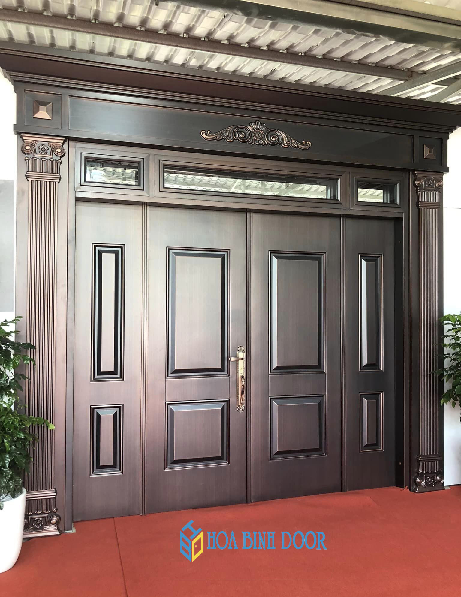 Giá cửa thép vân gỗ tại Thống Nhất – Đồng Nai | HoabinhDoor