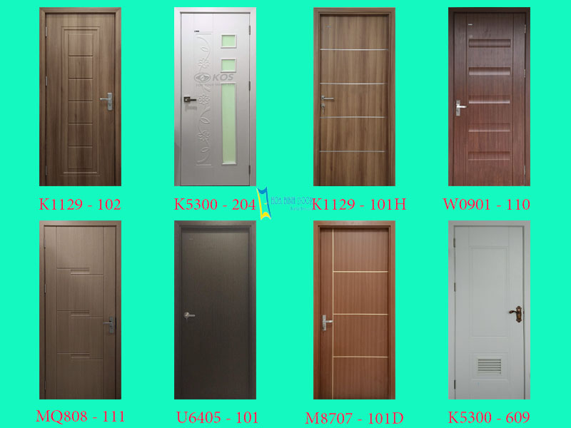 Địa chỉ bán cửa nhựa – cửa gỗ – cửa thép vân gỗ tại Cần Thơ