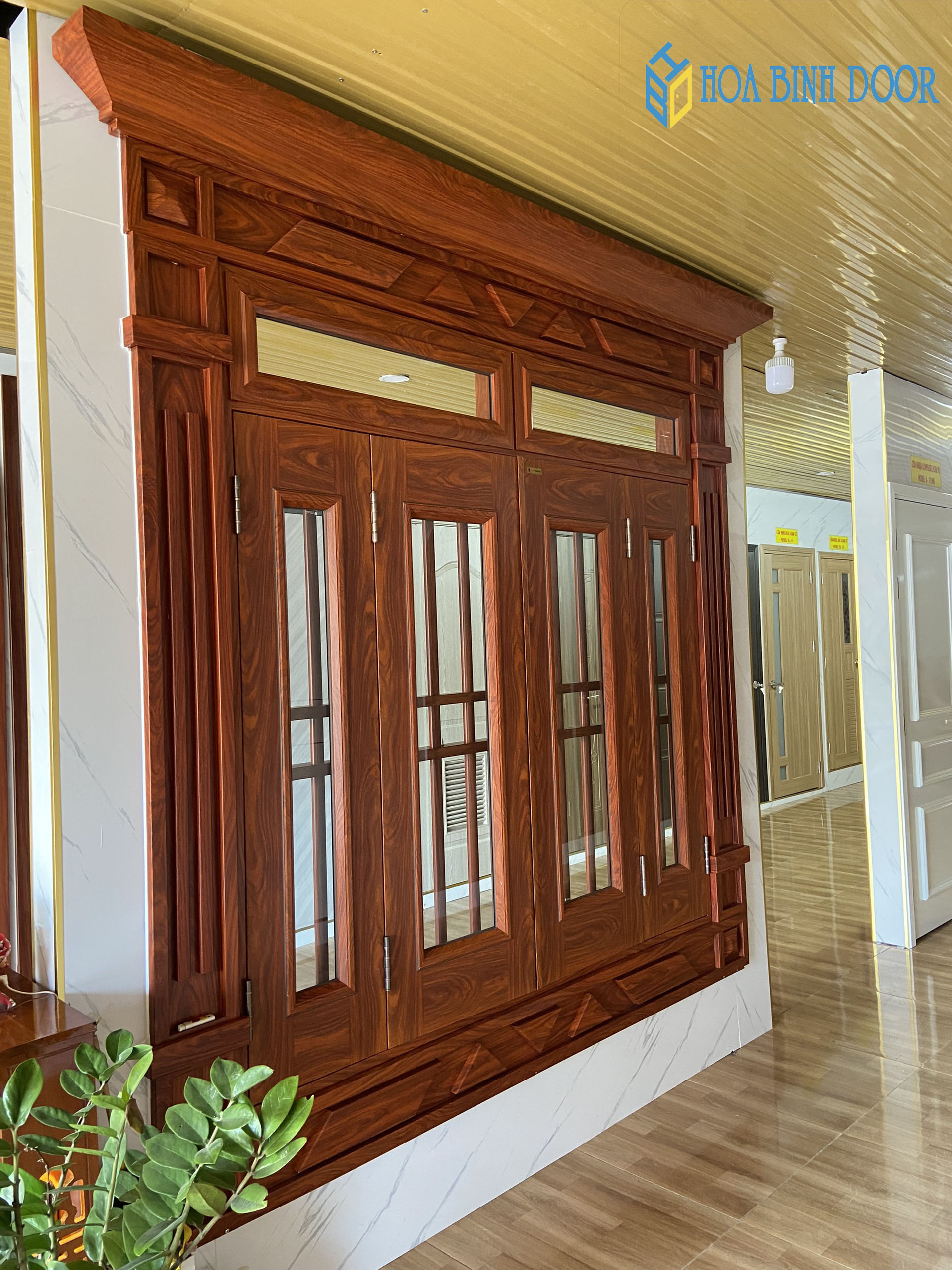 Địa chỉ bán cửa nhựa – cửa gỗ – cửa thép vân gỗ tại Cần Thơ