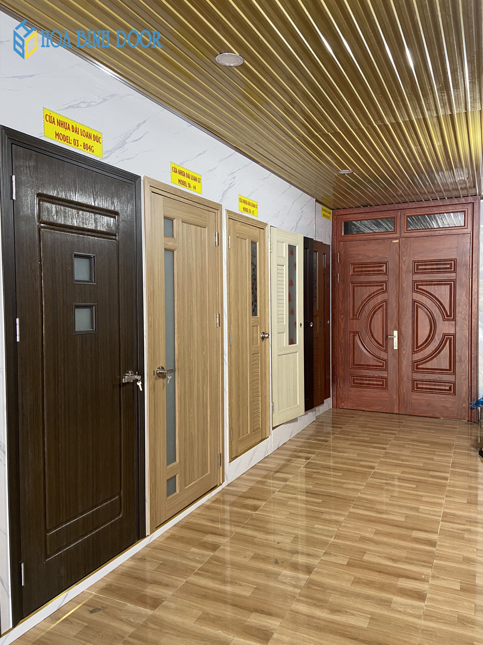 Địa chỉ bán cửa nhựa – cửa gỗ – cửa thép vân gỗ tại Cần Thơ