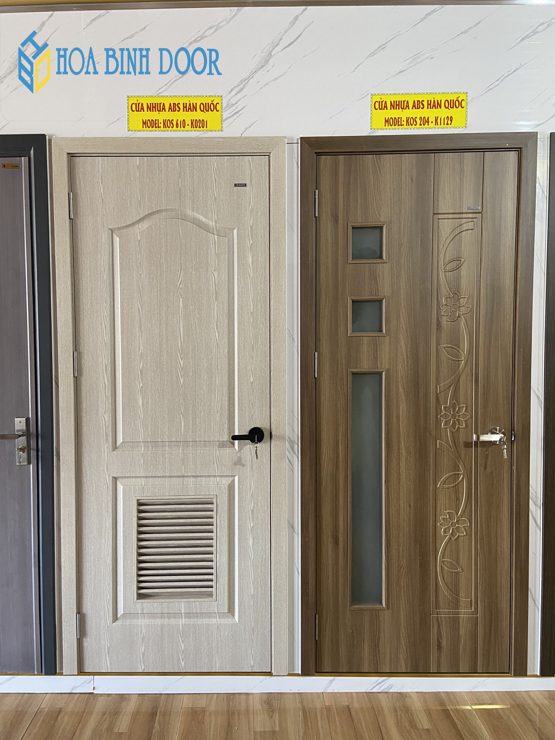 Địa chỉ bán cửa nhựa – cửa gỗ – cửa thép vân gỗ tại Cần Thơ