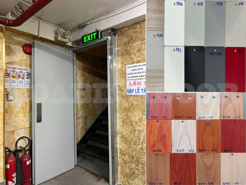 Báo giá cửa thép chống cháy tại Gò Vấp – HCM | Hoabinhdoor