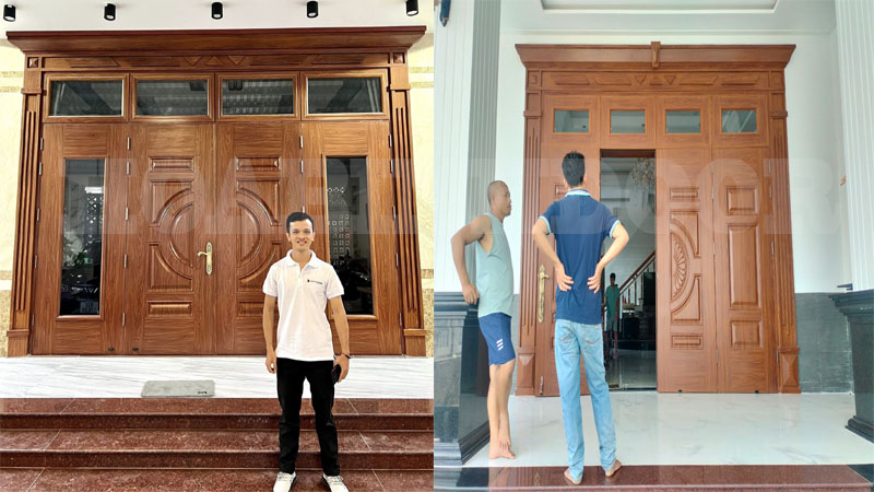 Báo giá cửa thép vân gỗ tại Đức Trọng – Lâm Đồng | Hoabinhdoor