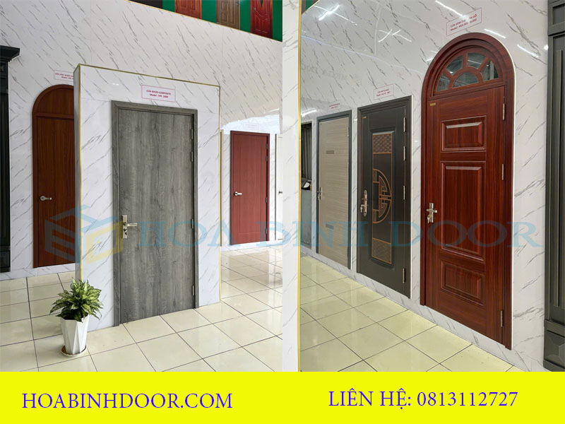 Địa chỉ bán Cửa nhựa – Cửa gỗ – Cửa thép vân gỗ tại Long An