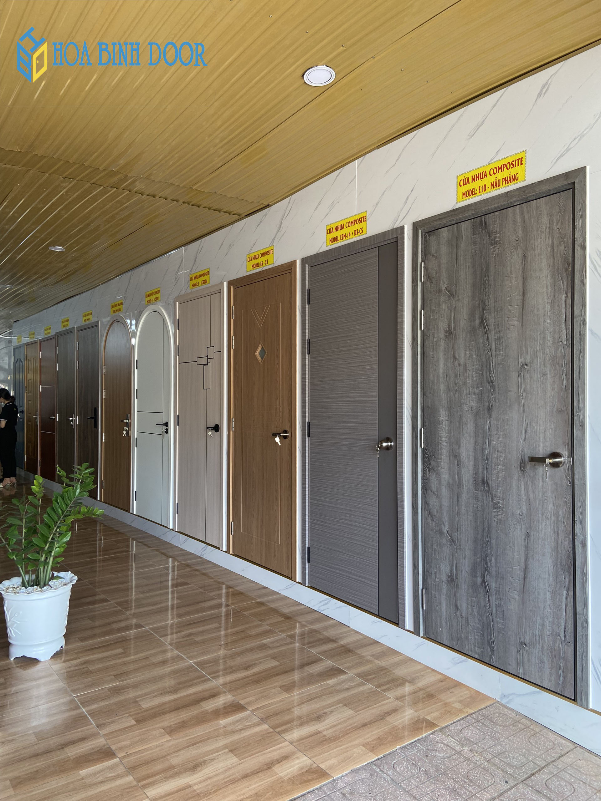 Địa chỉ bán Cửa nhựa – Cửa gỗ – Cửa thép vân gỗ tại Long An